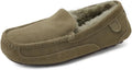 Fireside Melbourne Genuine Shearling Moccasin Slippers - Warm, Durable