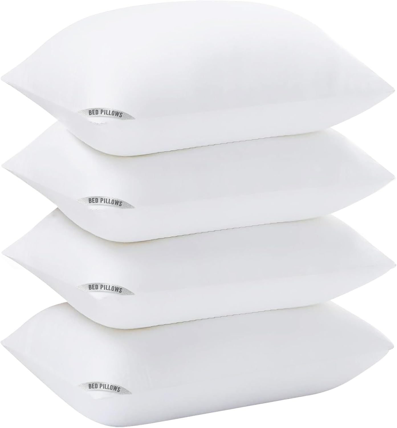 Sycoodeal King Size Bed Pillows for Sleeping - 4 Pack Luxury