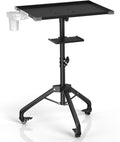 ZHOOGE Salon Tray Cart on Wheels for Tattoo and Spa Services
