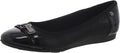 Women's Able Ballet Flat with Logo Buckle - Comfortable Slip-On