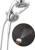 HydroRain 2-in-1 Dual Shower Head with ProClean Spray - High Pressure