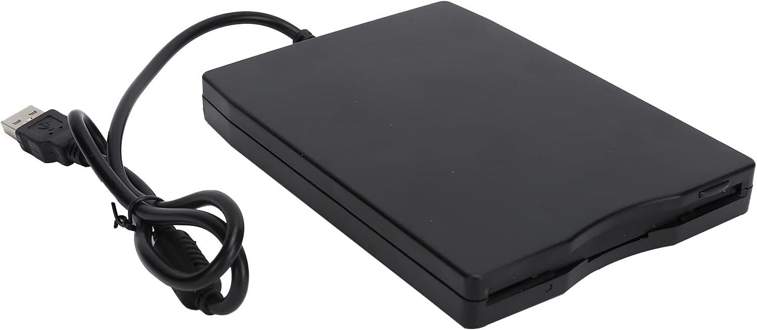 Portable USB Floppy Drive for Laptop/Desktop - Universal Compatibility!