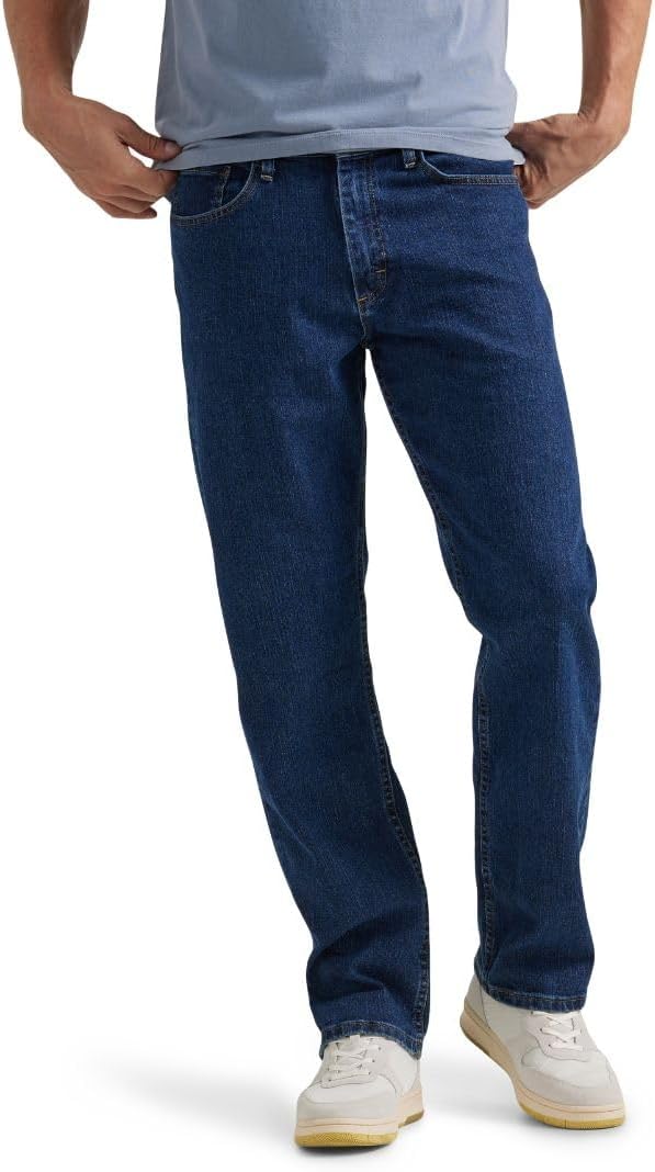 Wrangler Authentics Comfort Flex Waist Relaxed Fit Jeans Review