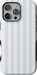 iPhone 16 Pro Max Case Blue Stripes - Bold Protective Design