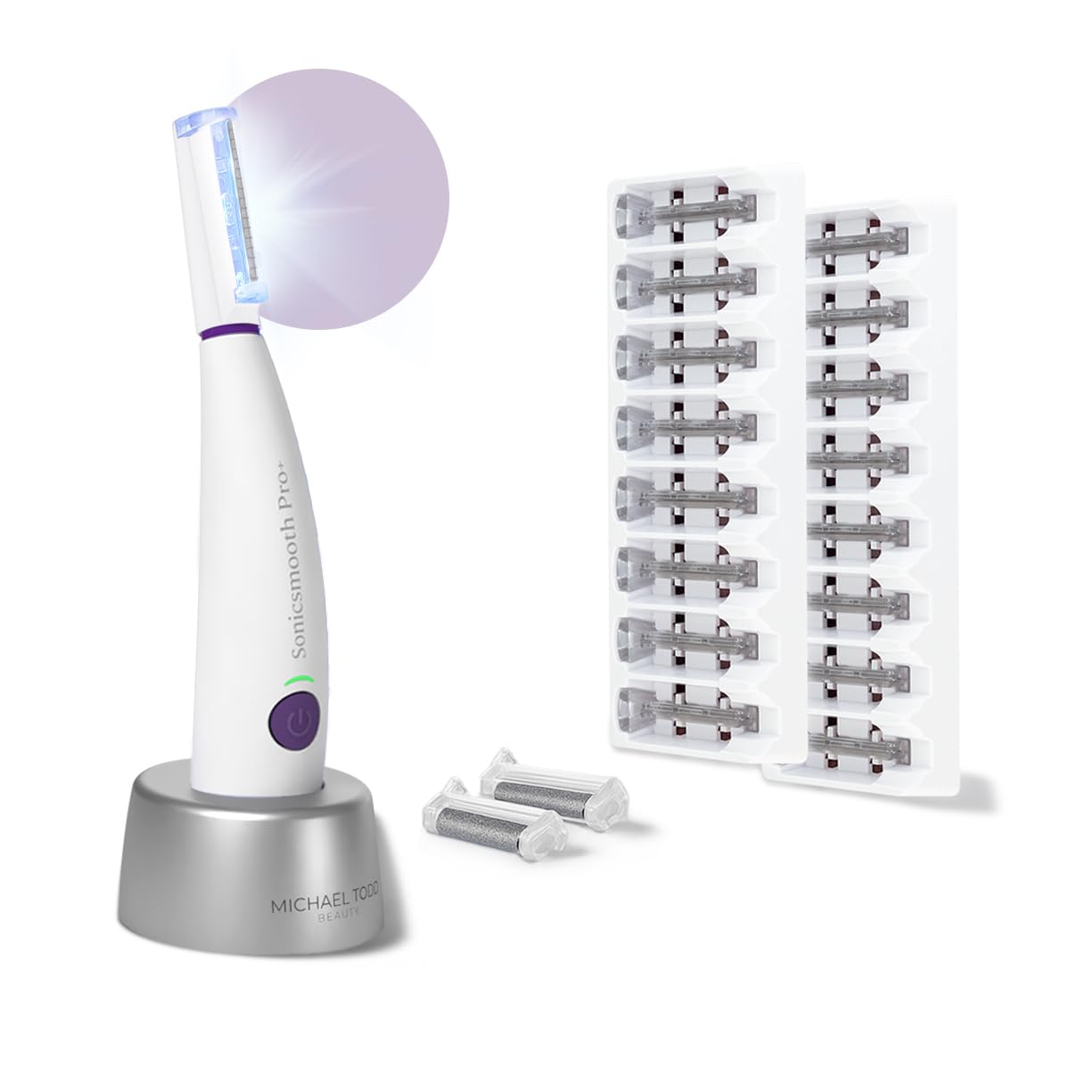 Michael Todd Beauty Sonicsmooth Pro+ Dermaplane Razor for Women