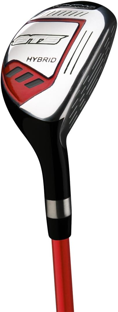 Orlimar ATS Junior Boys' Red/Black Hybrid Golf Club for Ages 9-12