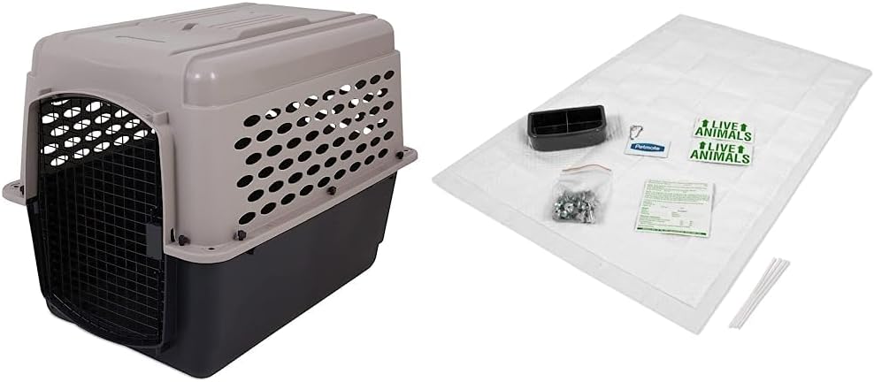 Petmate Vari Dog Kennel - Durable Portable Dog Carrier for Travel