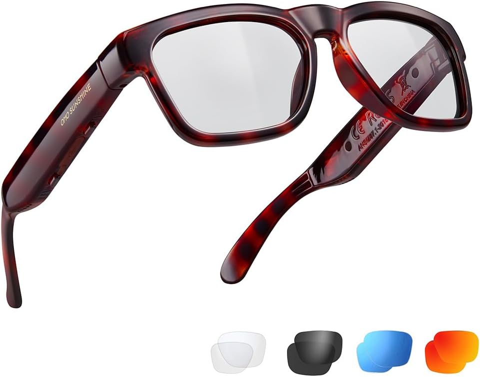 OhO Bluetooth Sunglasses - UV Protection & Voice Control