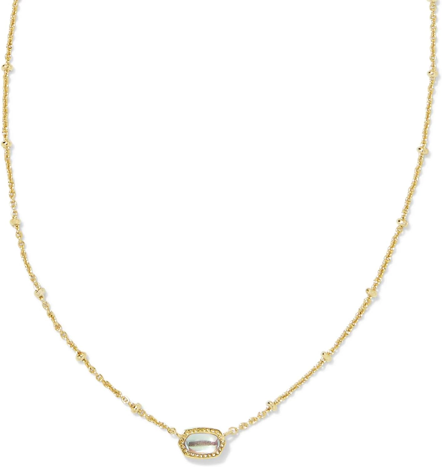 Mini Elisa Gold-Plated Satellite Short Pendant Necklace Review