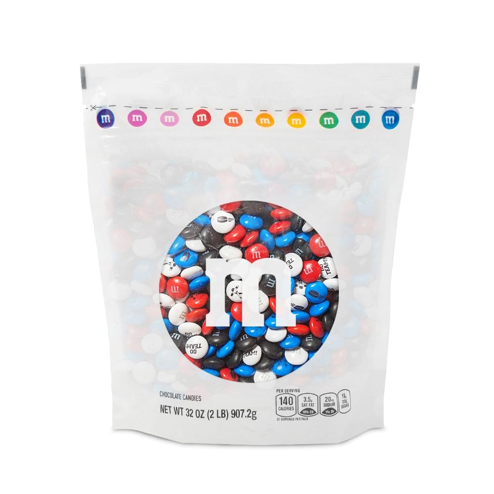 M&MS Hockey Milk Chocolate Candy for Parties and Celebrations