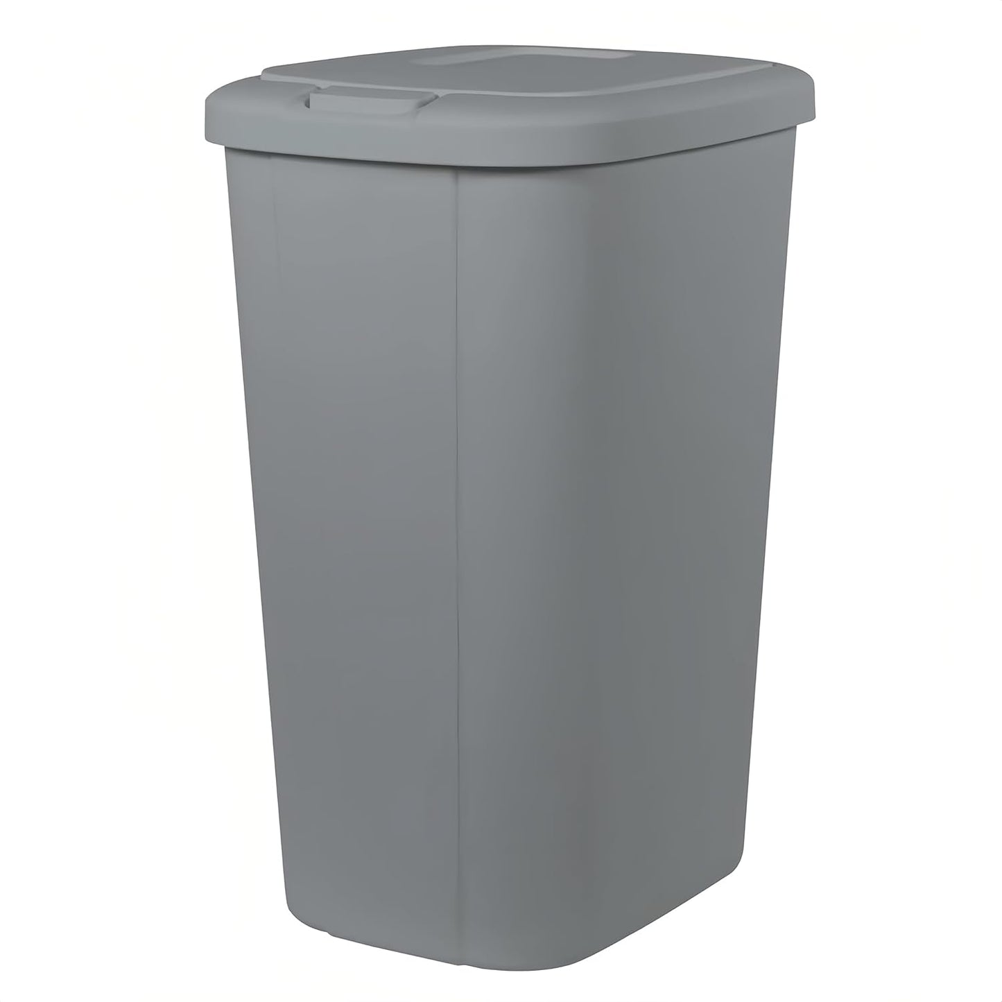 13.3-Gallon Kitchen Trash Can with Top-Latching Design