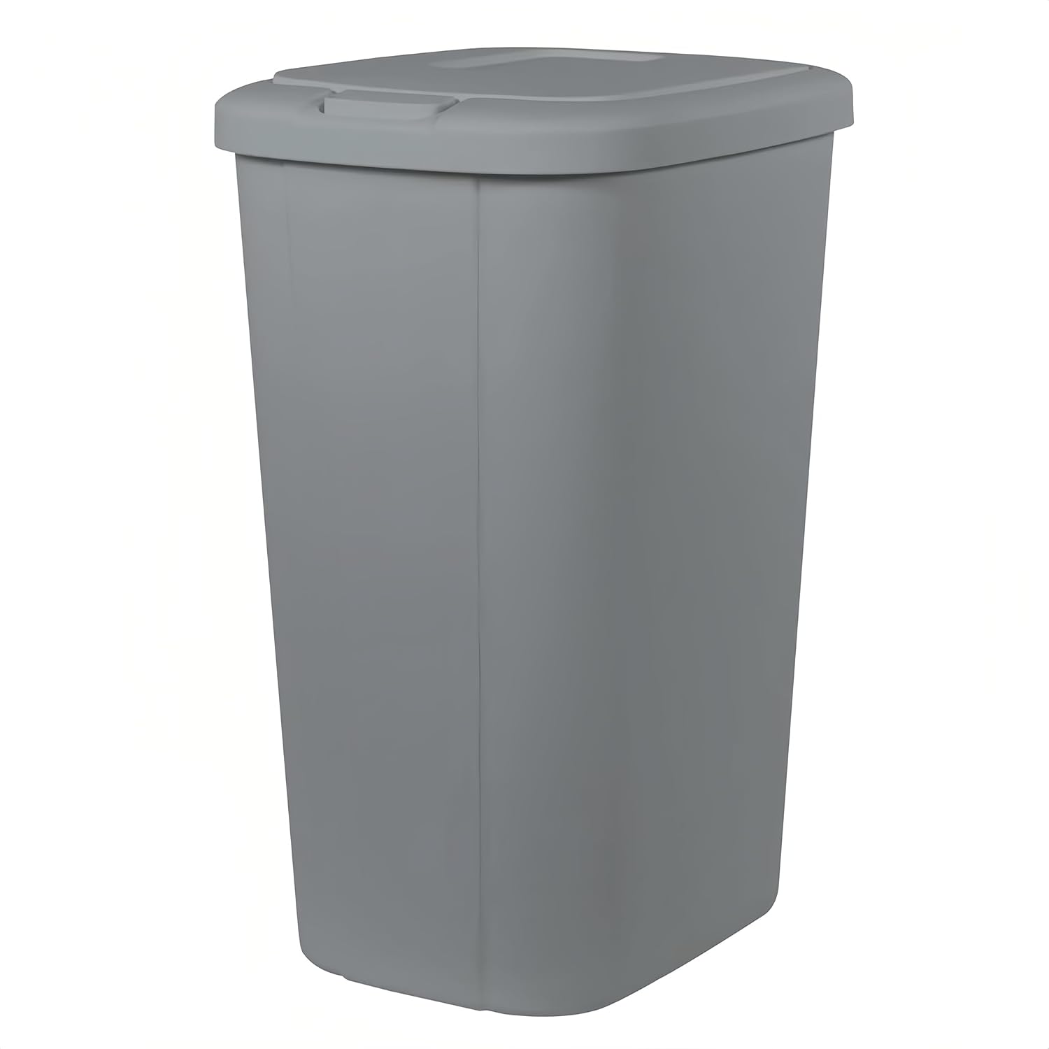 13.3-Gallon Kitchen Trash Can with Top-Latching Design