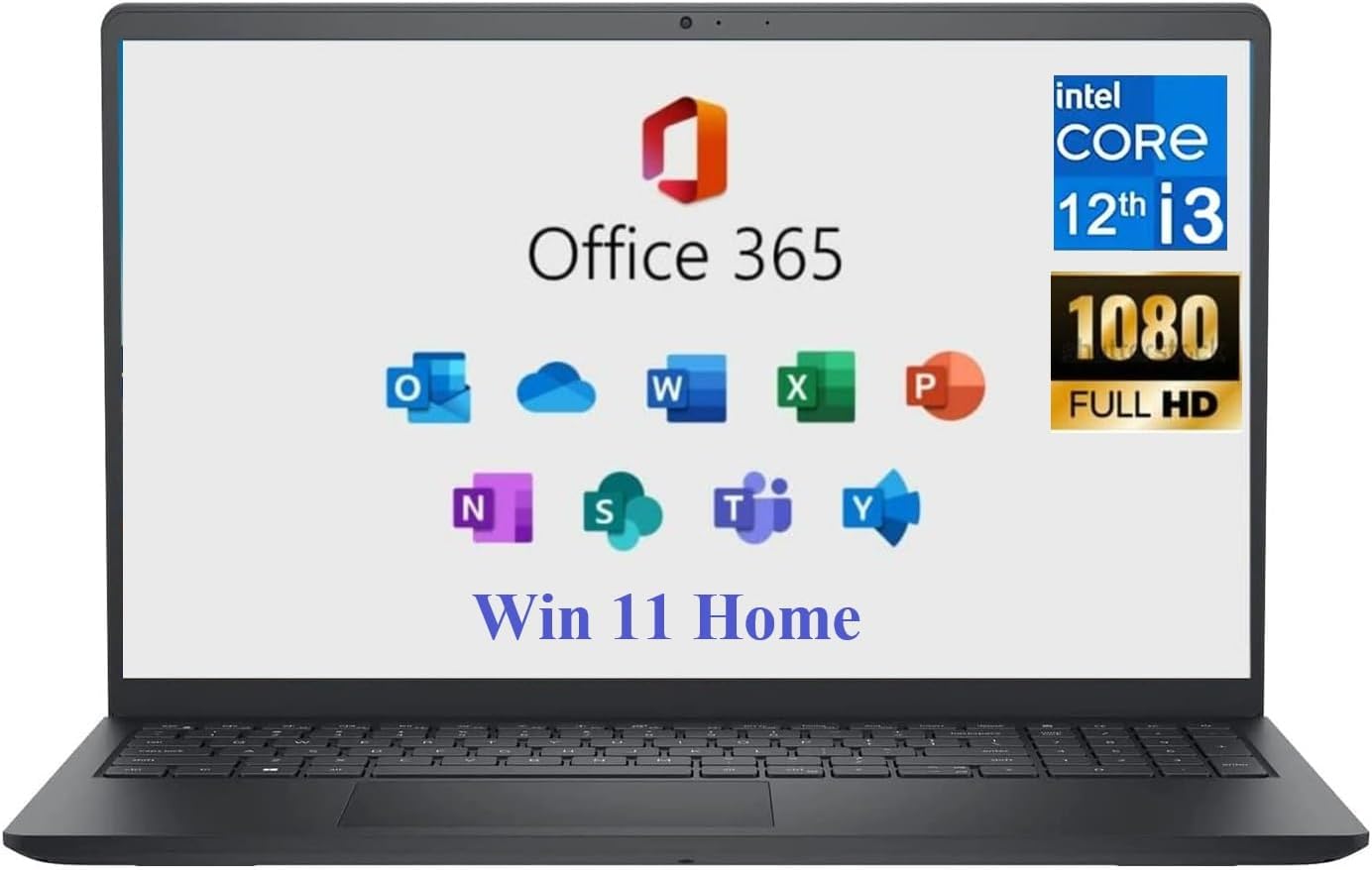 Dell Inspiron 15 Laptop: Powered by Intel i3-1215U, 32GB RAM, 1TB SSD