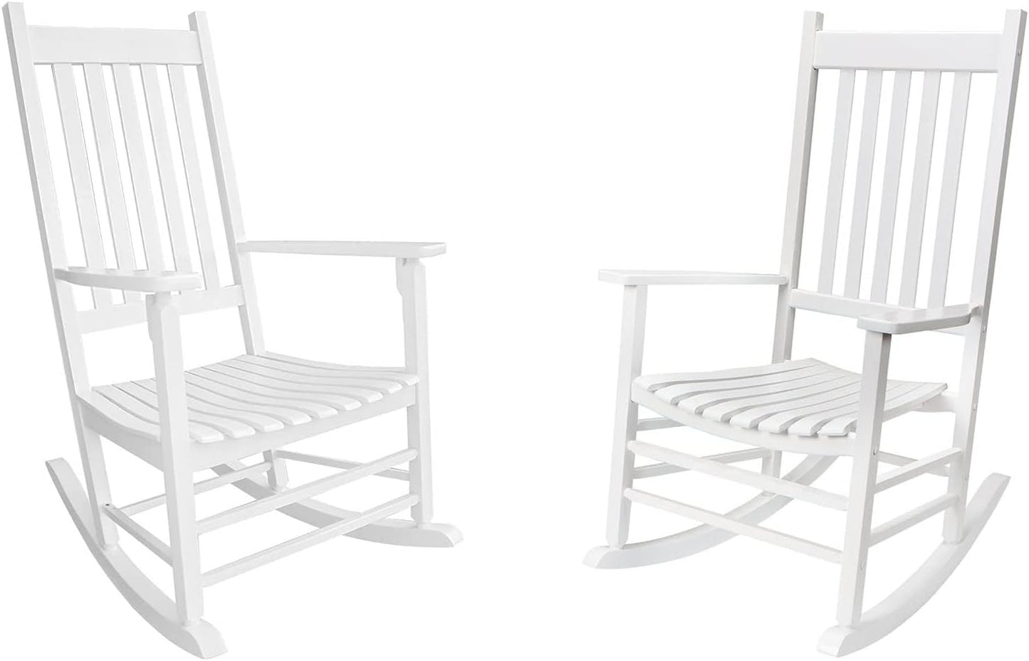 Wooden Patio Rocking Chair Set - Relax in Style!