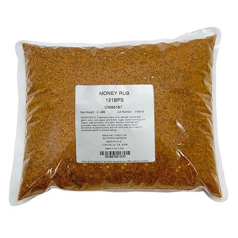 Big Poppas Money BBQ Rub - Award Winning Gluten-Free Spice Mix