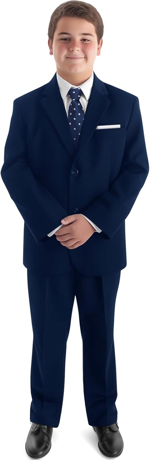 Boys Slim Fit Suits Set for Dresswear and Wedding Outfits