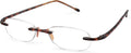 Scojo New York Gels Original Reading Glasses 2.5x TORTOISE