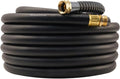 WiseFlow Garden Hose 50FT x 3/4 in - Heavy Duty Rubber, High Pressure