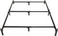 Metal Bed Frame for King Box Spring - Sturdy 9-Leg Support
