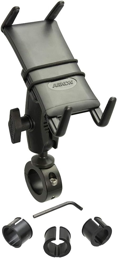 ARKON Mounts Slim Grip Ultra Motorcycle Handlebar Mount for Phones