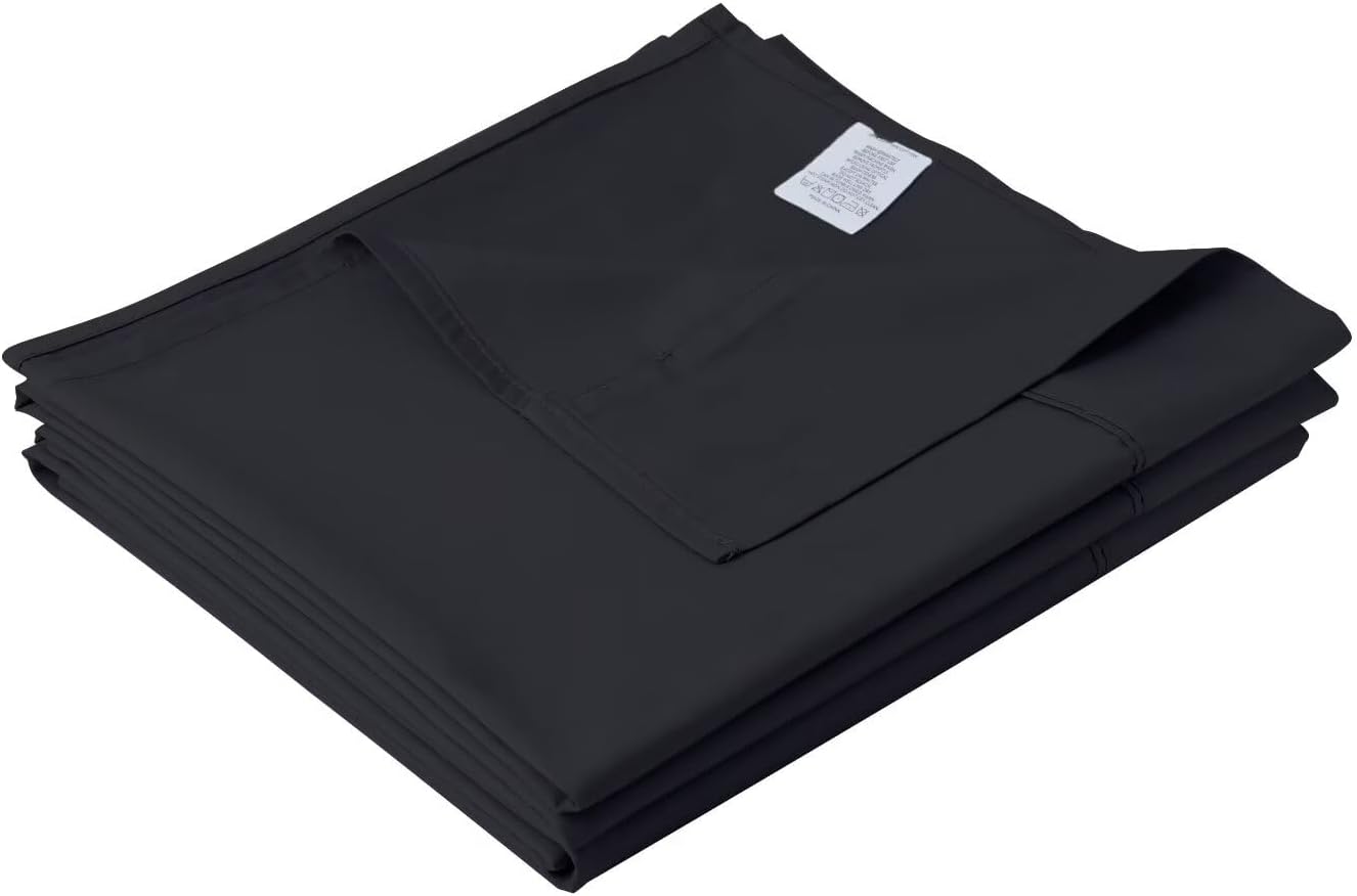 2-Pack Cotton King Flat Sheet Only, 600 Thread Count Luxury