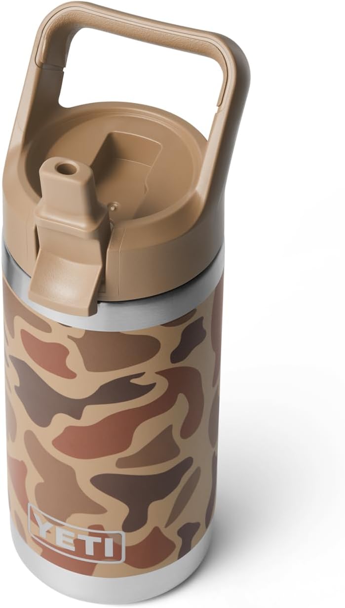 YETI Rambler Jr. 12 oz Kids Bottle with Straw Cap for Adventures