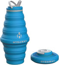 Collapsible Water Bottle 25oz Flip-Top Lid - Ultra-Packable Travel