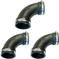 Fernco Qwik Ells QL-150 (Pack of 3) - Flexible 90 Degree Drain Elbow