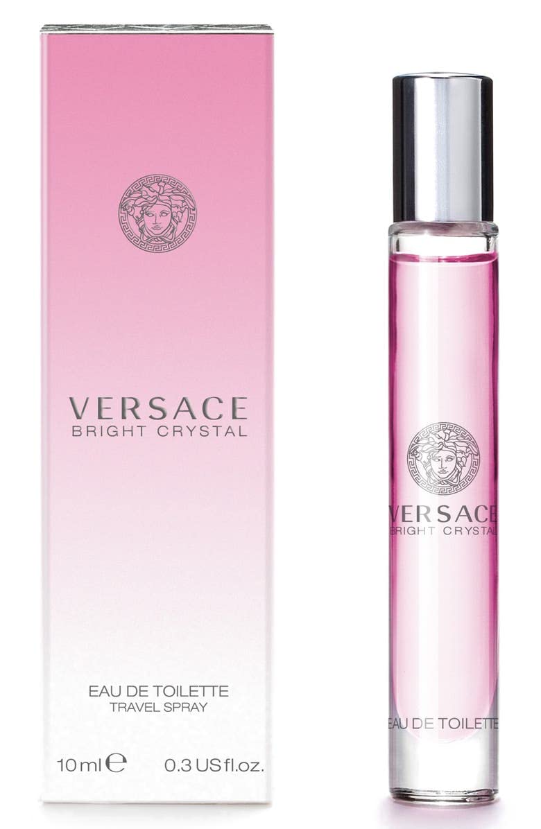 Versace Bright Crystal Eau De Toilette Spray for Women 0.3 Oz