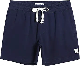 maamgic Mens Athletic Gym Shorts 5.5in Elastic Waist Casual Wear