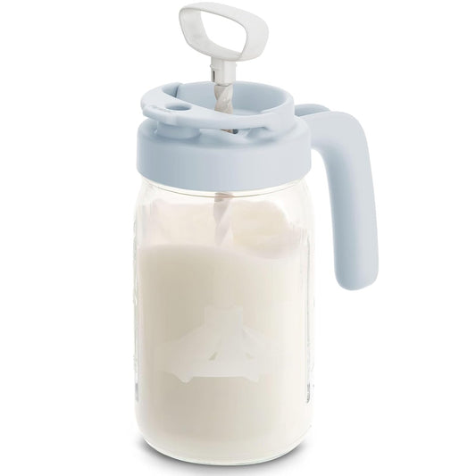 Papablic Glass Breastmilk Pitcher for Easy Mixing and Storage