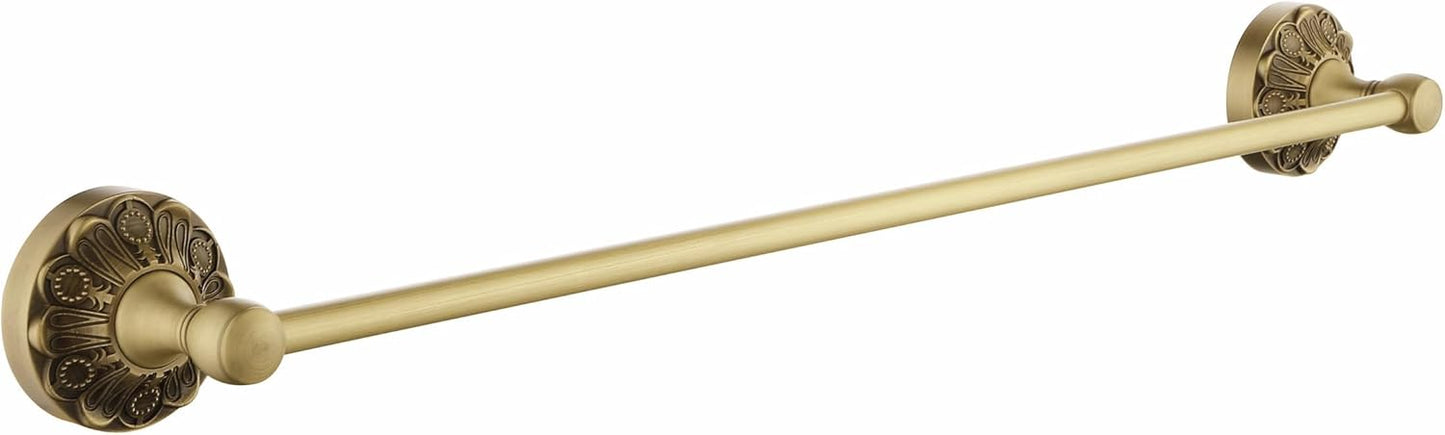 Antique Brass Towel Bar Wall Mount for Luxurious Bathrooms