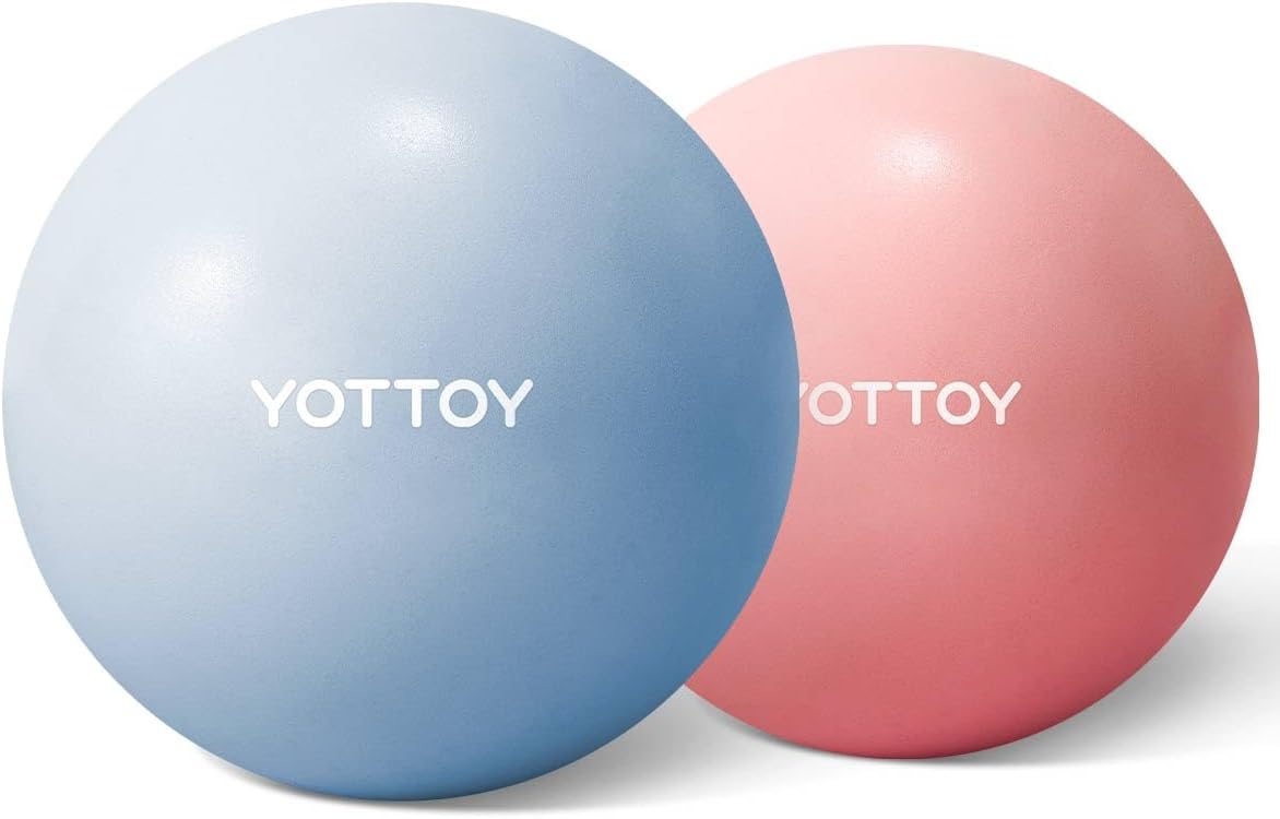 10-inch Anti-Burst Pilates Ball for Stability