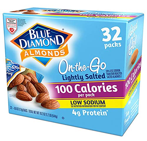 Blue Diamond Almonds Lightly Salted 100 Calorie Snack Packs