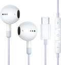 USB-C Headphones Wired Earbuds for iPhone 16 - HiFi Stereo Comfort
