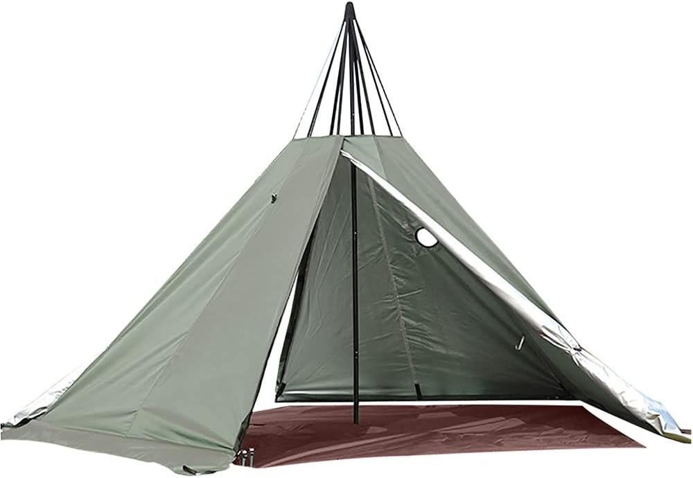 4 Season Waterproof Tent with Stove Jack - Family's Winter Oasis