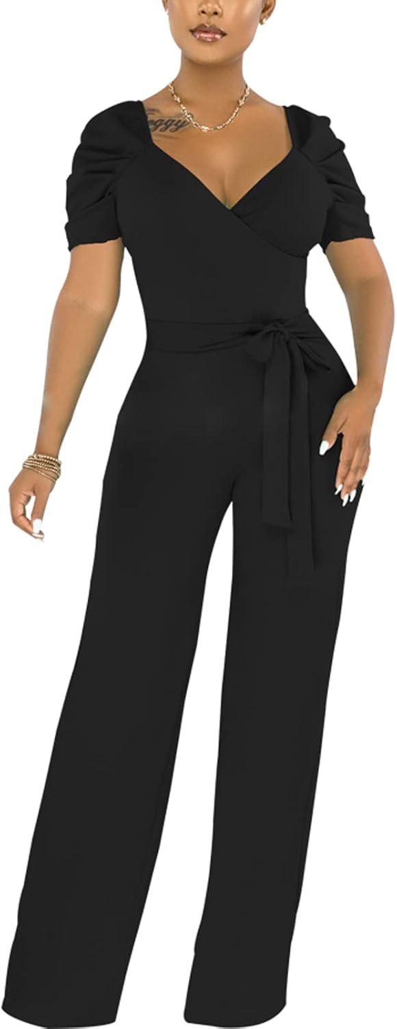 ZonJie Sexy Jumpsuits for Women Plus Size Summer Party Wear