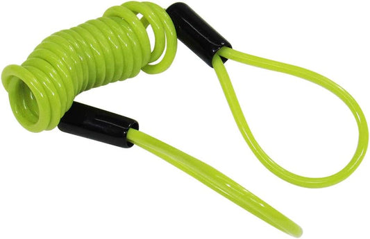 Pit Posse PP3158 Coiled Cable Helmet Lock - Theft Protection