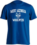 NCAA Distressed Graphic T-Shirt for Sports Enthusiasts