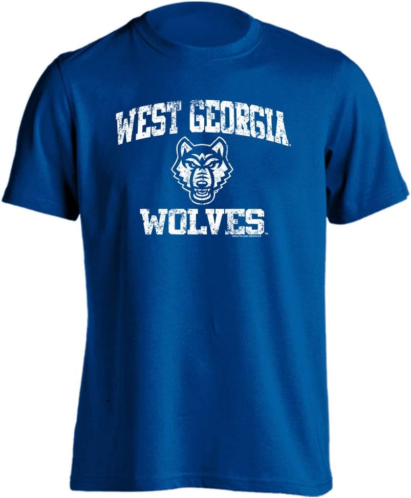 Sport Your Gear NCAA Distressed Retro Short Sleeve T-Shirt