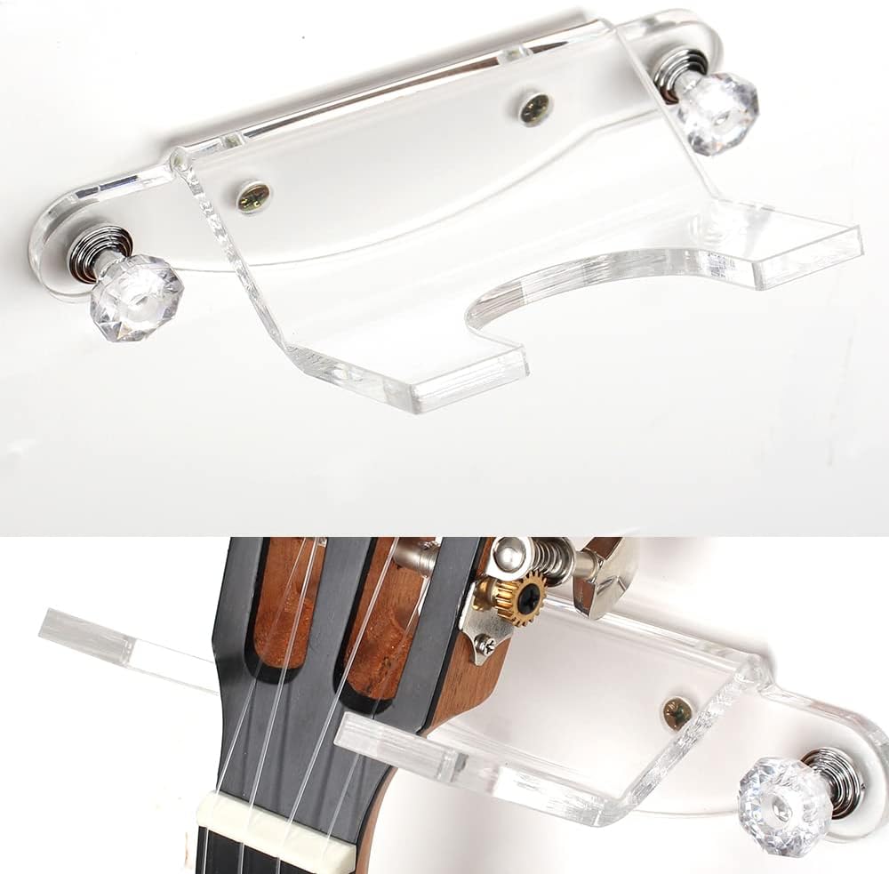 WANLIAN Clear Acrylic Guitar Wall Mount