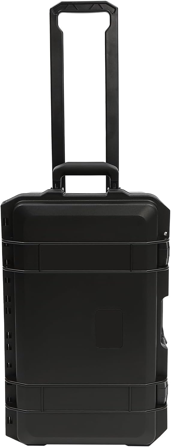 22 Waterproof Hard Case With Wheels for Cameras and Lenses