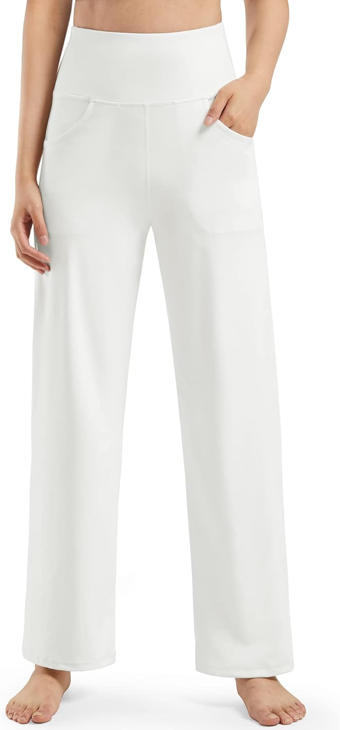 Promover Wide Leg Pants for Women - Comfortable Yoga Pants