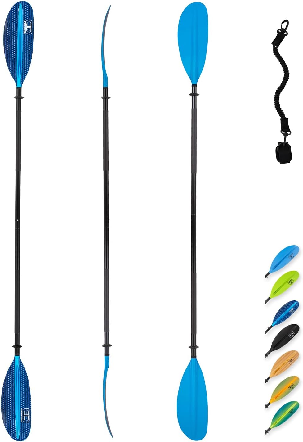 OCEANBROAD Kayak Paddle 86in to 95in for Boating and Canoeing