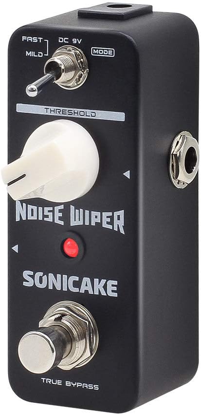 SONICAKE Noise Gate Effects Pedal for Guitar with True Bypass