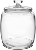 2.5 Gallon Glass Jars with Lids - Large Wide-Mouth Cookie Jar