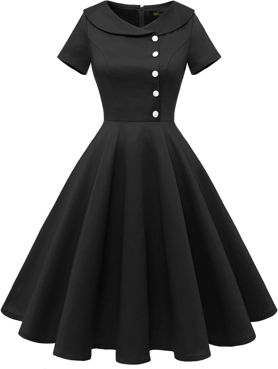 Vintage Audrey Hepburn Style Cocktail Swing Dresses for Women