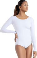 Capezio Long Sleeve Leotard - Comfortable, Stretchy Dance Basic