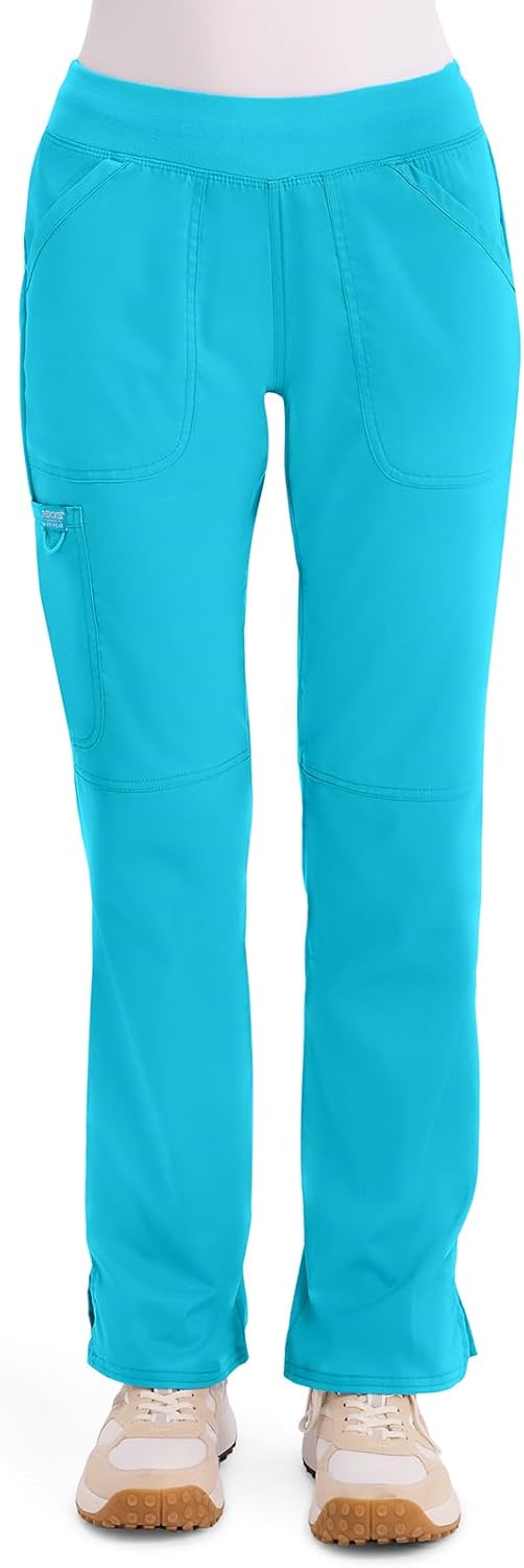 Cherokee Women Scrub Pant with 4 Pockets and Stretch Fabric