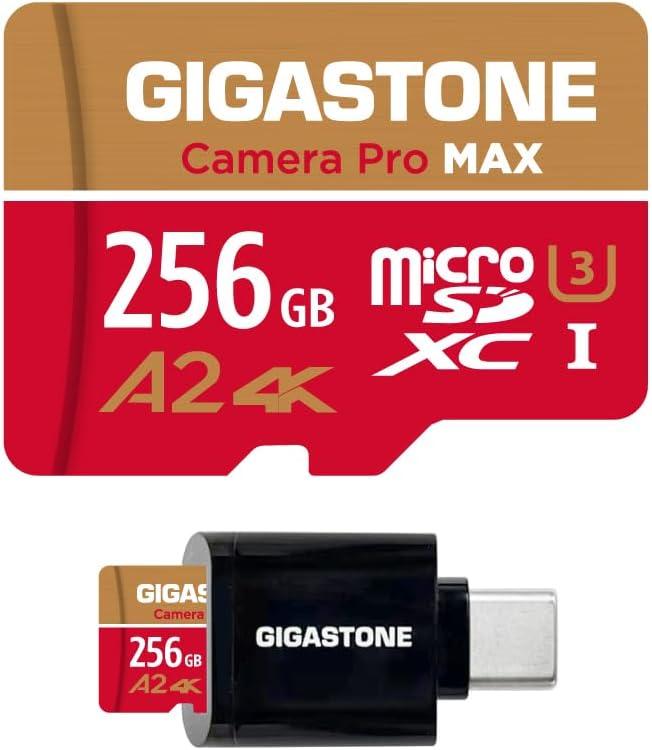 Reliable 256GB Micro SD + Free 5-Yrs Data Recovery